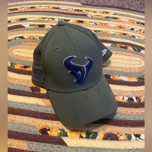 Houston Texans Olive Green Fitted Hat Size Large-X Large
